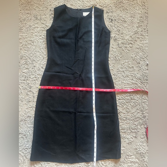 Doncaster Black 100% Silk Sheath Dress Sz. 10 - Picture 8 of 9